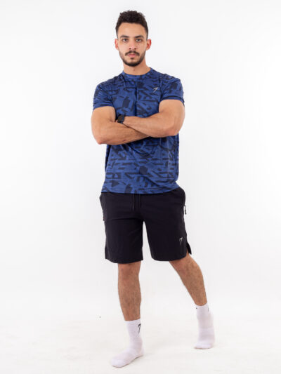 Crossover Short-Sleeve Crop Top